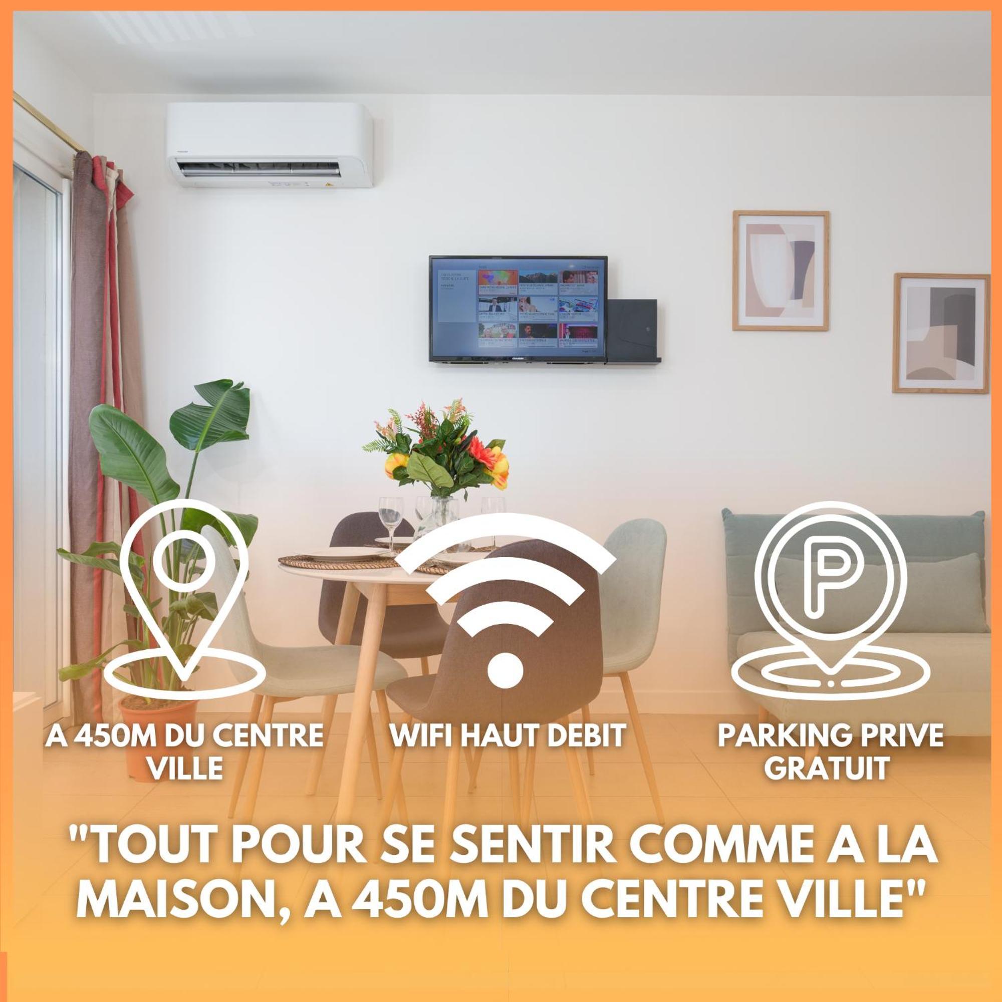 Le Carnot By Apirent #Centre-Ville #Climatisation #Wifi Cannes Exterior foto